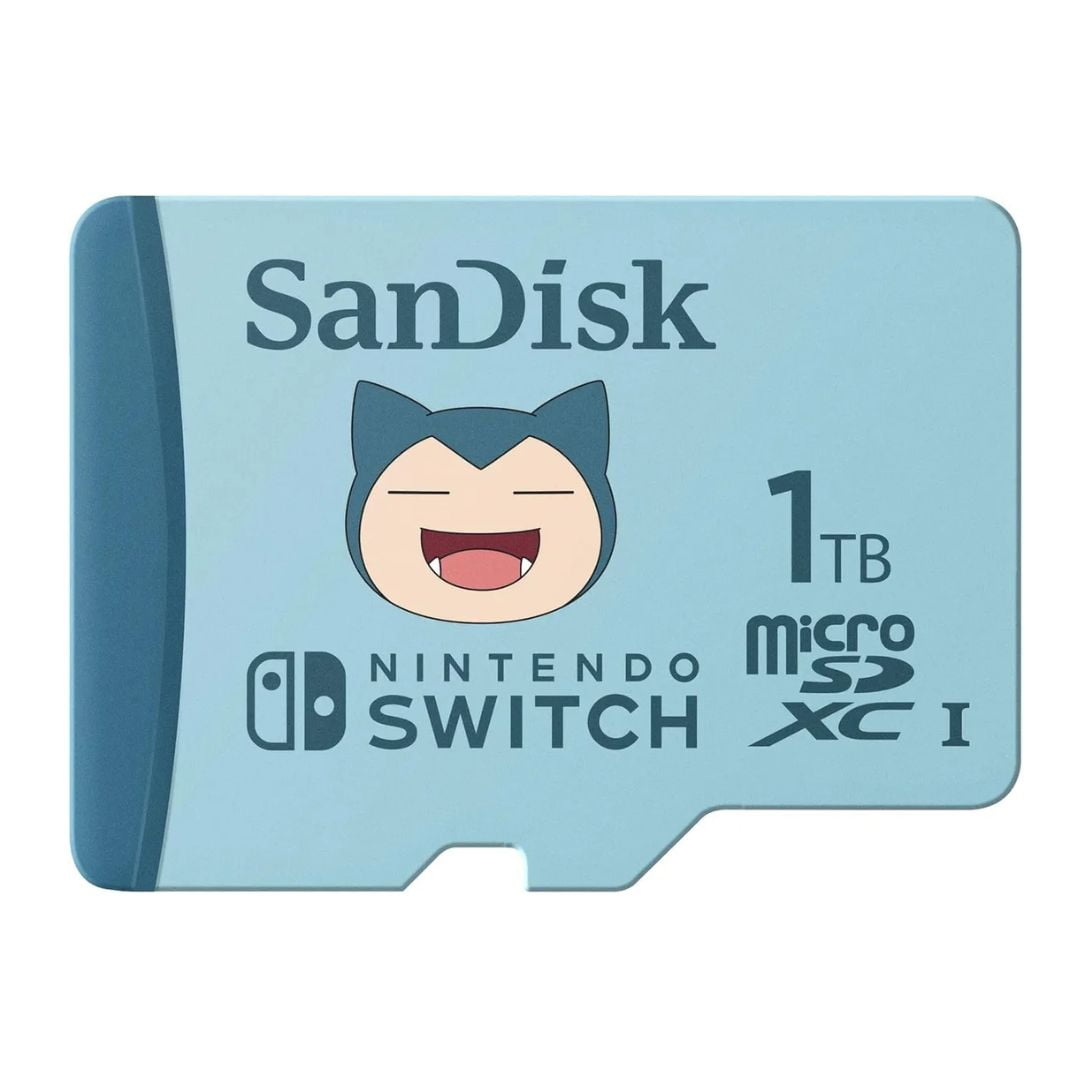 Tarjeta De Memoria Sandisk Microsd 1 Tb Pokemón Para Nintendo Switch