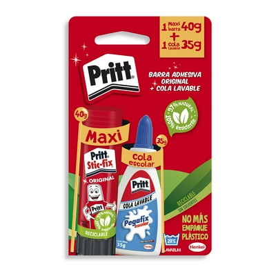 Pegamento Pritt Stic Fix En Barra 40 G + 35G