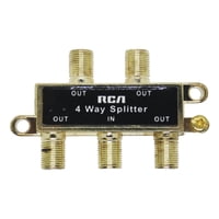 Splitter Coaxial 1×4 Rca Para Tv Y Cable