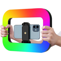 Irm - Aro Luz Multicolor Rgb Inalámbrico Para Grabación Celular