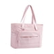 thumbnail image 3 of Bolsa de la computadora portátil para mujeres con tira de con correa portátil portátil con cremallera resistente para el viaje de negocios citas Rosa, 3 of 5
