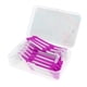 thumbnail image 3 of Cepillo Interdental De 30 Piezas, Palillo De Dientes, Hilo Dental, Limpiador, Cuidado Bucal, Rosa Roja, 3 of 5