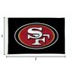 thumbnail image 5 of Bandera NFL Rico Industries 91 cm San Francisco 49ers, 5 of 8