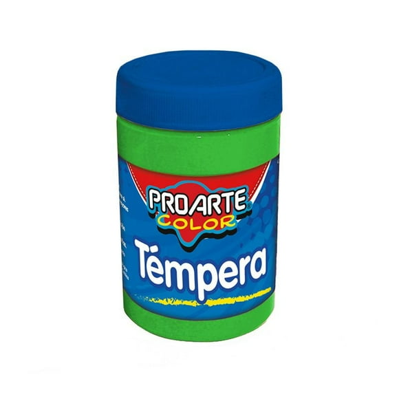 Témpera Proarte Frasco 120 ml Verde Natura, 1 Un