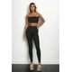 thumbnail image 1 of Conjunto De Top De Tubo Y Leggings Acanalados, 1 of 5