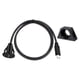 thumbnail image 3 of Cable De Extensión De Montaje En Panel Empotrado Para Coche, 3 Pies, USB C 3,0, Para Camiones, Coches, Barcos, Tipo C A Tipo C, 3 of 3