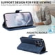 thumbnail image 2 of Funda tipo cartera con tapa para Motorola Edge 70 Fusion con tarjetero, soporte y cubierta magnética Azul, 2 of 4