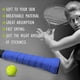 thumbnail image 4 of Cinta de agarre para raqueta de tenis - Precortada y con tacto seco - Cinta de agarre para raqueta de tenis, 4 of 6