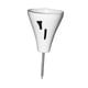 thumbnail image 1 of Soporte De Tee De Golf Profesional Irrompible Para Mejorar La Precisión Y Practicar El Equipo Blanco, 1 of 5