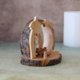 thumbnail image 5 of Nacimiento Sagrada Familia de madera de olivo hecho a mano 7.5 cm Jerusalén, 5 of 8