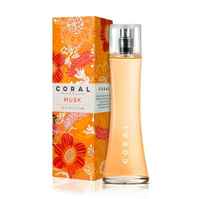 Colonia Mujer Musk 100 Ml Coral