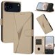 thumbnail image 1 of Funda Cartera Fibra de Carbono para iPhone 17 Pro con Soporte y Cierre Magnético Oro, 1 of 6