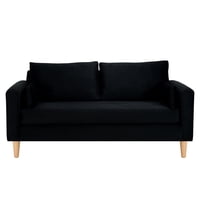 Bodevir - Sofa Sky 3C Felpa 05 Negro