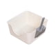 thumbnail image 3 of Caja De Arena Para Gatos Duradera Con Tapa Abierta Bandeja De Arena Para Mascotas Para Gatos Peque?os Medianos Gatitos Color Blanco, 3 of 5