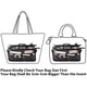 thumbnail image 1 of Organizador de Cartera BTSKY Nylon 29,5x16x9,5 cm Negro/Rosa 13 Compartimientos, 1 of 3