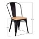 thumbnail image 3 of Set 4 Sillas Tolix Metal Con Asiento de Madera, 3 of 3