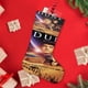 thumbnail image 4 of Duna Tema: Calcetines de Navidad, fino lino blanco para colgar en escaleras y chimenea, decoración navideña para el hogar, regalo de Navidad. 45cm × 32cm, 4 of 5