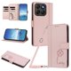 thumbnail image 1 of Funda Cartera Trébol para Motorola Moto G77 con Ranuras Tarjetas y Carga Inalámbrica Rosa, 1 of 6