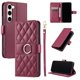 thumbnail image 5 of Funda Acolchada con Anilla y Correa para Samsung Galaxy S23 Slots para Tarjetas Rojo, 5 of 5