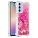 thumbnail image 3 of FOXDOCK Funda Glitter Líquida para Samsung Galaxy A17 con Anillo Brillante, TPU Antichoques y Esquinas Reforzadas, Soporte, 3 of 6