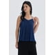thumbnail image 1 of Polera Mujer Pabilo Plisada Lisa Azul Oscuro, 1 of 4