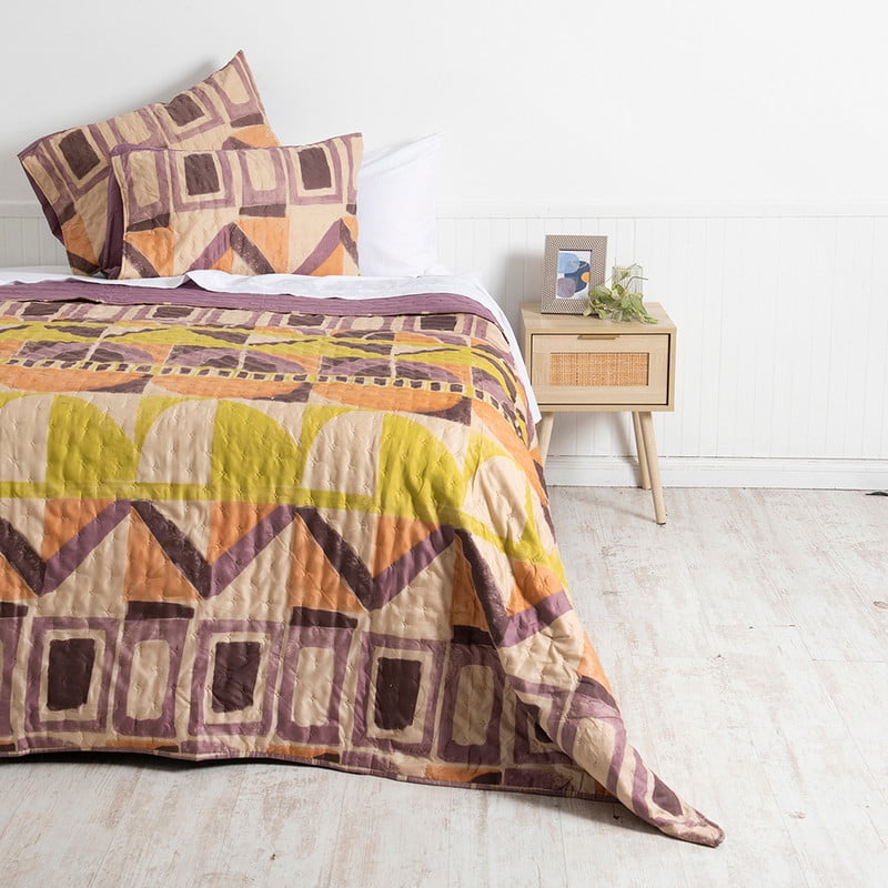 Mashini - Quilt Toledo Mf Estampado King Etnico