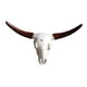thumbnail image 3 of Escultura De Pared Con Cabeza De Animal De Cráneo Escultura De Pared De Cráneo De Animal Falso Para Toro De Oficina, 3 of 5