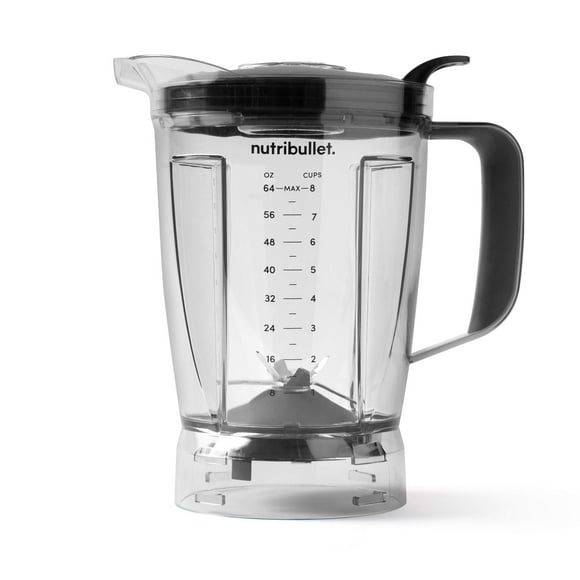 Jarra Blender NutriBullet de 1.9 L con tapa ventilada y tamper