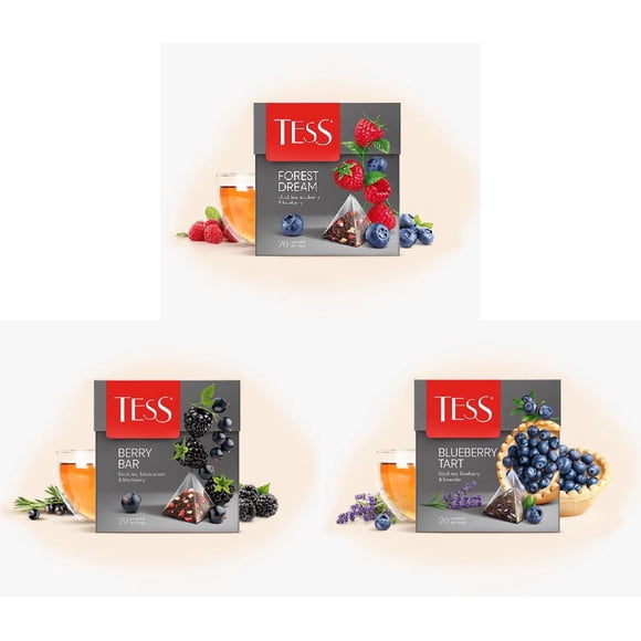 Pack 3 Tess Frutos Rojos 2