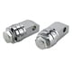 thumbnail image 1 of 2 uds Kit de adaptadores de tarimas cromadas para Shadow ACE VT400/750 VT750DC Deluxe VT750C, instalación, no requiere operaciones, 1 of 5