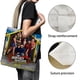 thumbnail image 3 of Jersey Shore Bolso de tela con estampado de lienzo para mujer, bolsa de compras reutilizable y estética, con cremallera interior, regalo para mujer,40*40cm., 3 of 6