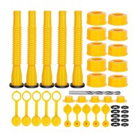 Ioensy - Boquilla Para Latas De Gas Almohadilla De Goma Gruesa Latas De Gas Flexibles Tapas De Ventilación Boquilla Para Tanque De Gas Juego De 5