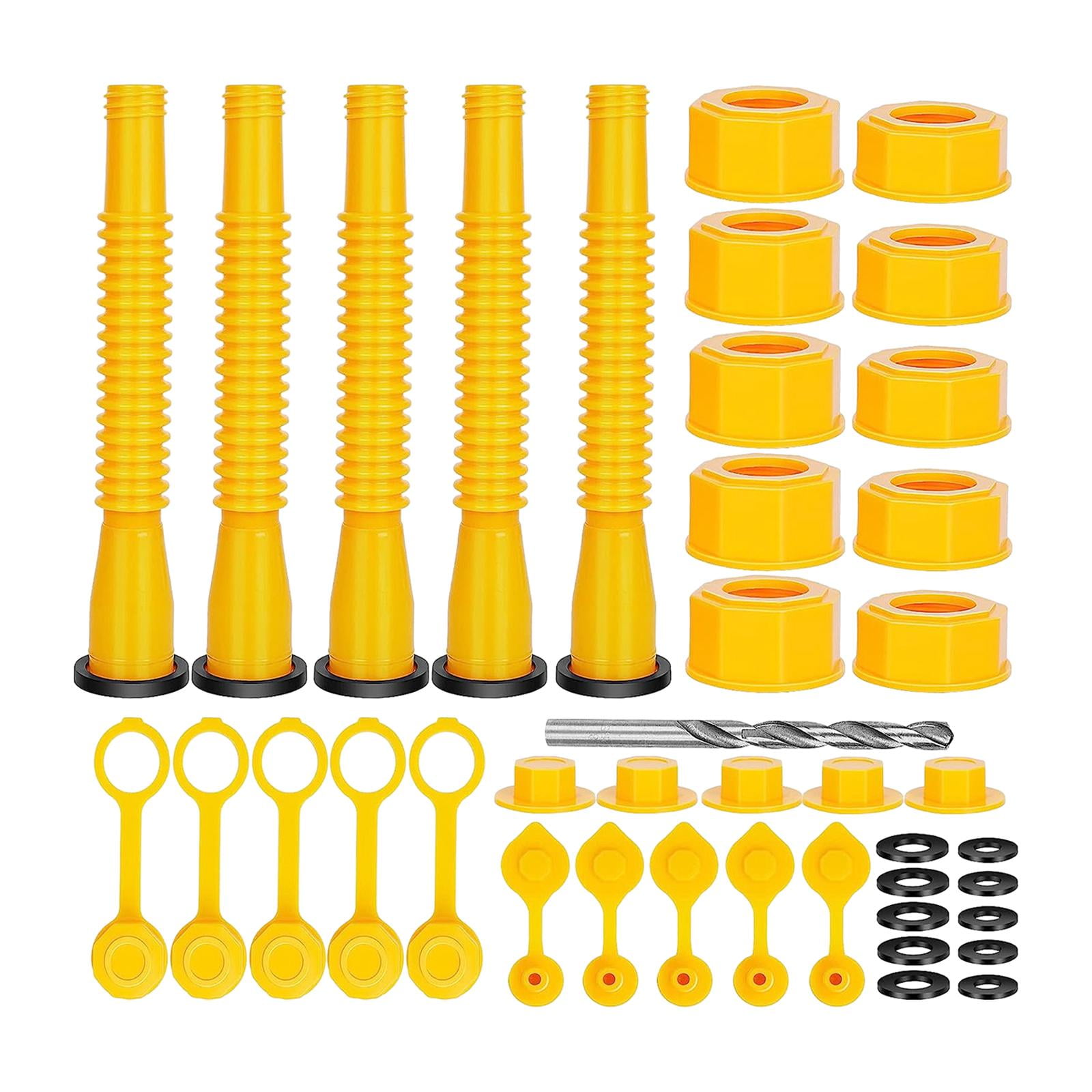 Ioensy - Boquilla Para Latas De Gas Almohadilla De Goma Gruesa Latas De Gas Flexibles Tapas De Ventilación Boquilla Para Tanque De Gas Juego De 5