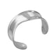 thumbnail image 4 of Brazalete Abierto, Pulsera Decorativa Ajustable, Brazalete De Moda, Color Plateado, 4 of 5