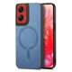 thumbnail image 3 of Magnetic Slim Case for Motorola Moto G Stylus 5G 2024 with Camera Guard & Anti-Scratch Back Blue, 3 of 6