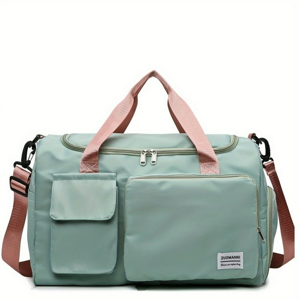Large Capacity Tote Storage Pouch, Lightweight Waterproof Sports Yoga Bag, Portable Travel Crossbody Bag