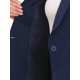 thumbnail image 5 of BLAZER DE SOLAPA INSPIRADOR CHIC para Mujer, Mangas 3/4, Bolsillo, Botón Único, Traje de Trabajo XL Azul Real, 5 of 6