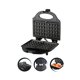 thumbnail image 3 of Maquina Plancha Wafles Eléctrica Negro, 3 of 3