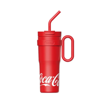 Genérico - Cocacola Mega Tumbler Clásico De 1100Ml Frío O Caliente Rojo
