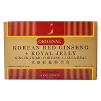 Korean Red Ginseng - Energizante - Ginseng Koreano + Jalea Real X 60 Capsulas