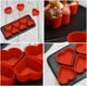 thumbnail image 2 of Molde de silicona para magdalenas de 12 piezas con revestimiento antiadherente, molde para muffins, molde de silicona para mini magdalenas de 2,75 pulgadas con forma de corazón, contenedor de almacena, 2 of 6
