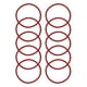 thumbnail image 5 of 10x Correas De Amarre De Cuerda Elástica De Trampolín Para Lona De Tienda De Trampolín Interior Roja, 5 of 5