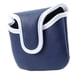 thumbnail image 3 of PU Golf Club Headcover Equipo De Entrenamiento Golf Mallet Putter Head Cover Azul Oscuro, 3 of 5
