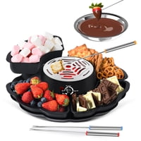 Máquina Eléctrica Para Hacer S'Mores Y Olla Para Fondue Chocosmore 2 En 1