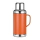 thumbnail image 1 of Botella De Agua Aislada Grande De 1,2 L, Vaso Portátil Para Bebidas, Regalo Para Conducir, Color Naranja, 1 of 3