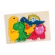thumbnail image 3 of Rompecabezas De Madera Formas De Color Educativas Tempranas Para Bebé Ni?o Regalo De Cumplea?os Dinosaurio, 3 of 5