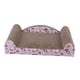 thumbnail image 2 of Rascadores Para Gatos Nido De Cartón Rascador Para Gatos Tablero Para Rascar Para Gatos Reversible Con Respaldo 17x9x4in, 2 of 5
