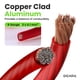 thumbnail image 2 of Aluminio Revestido De Cobre Wire Calibre 8 (15 M Rojo Translúcido), 2 of 8