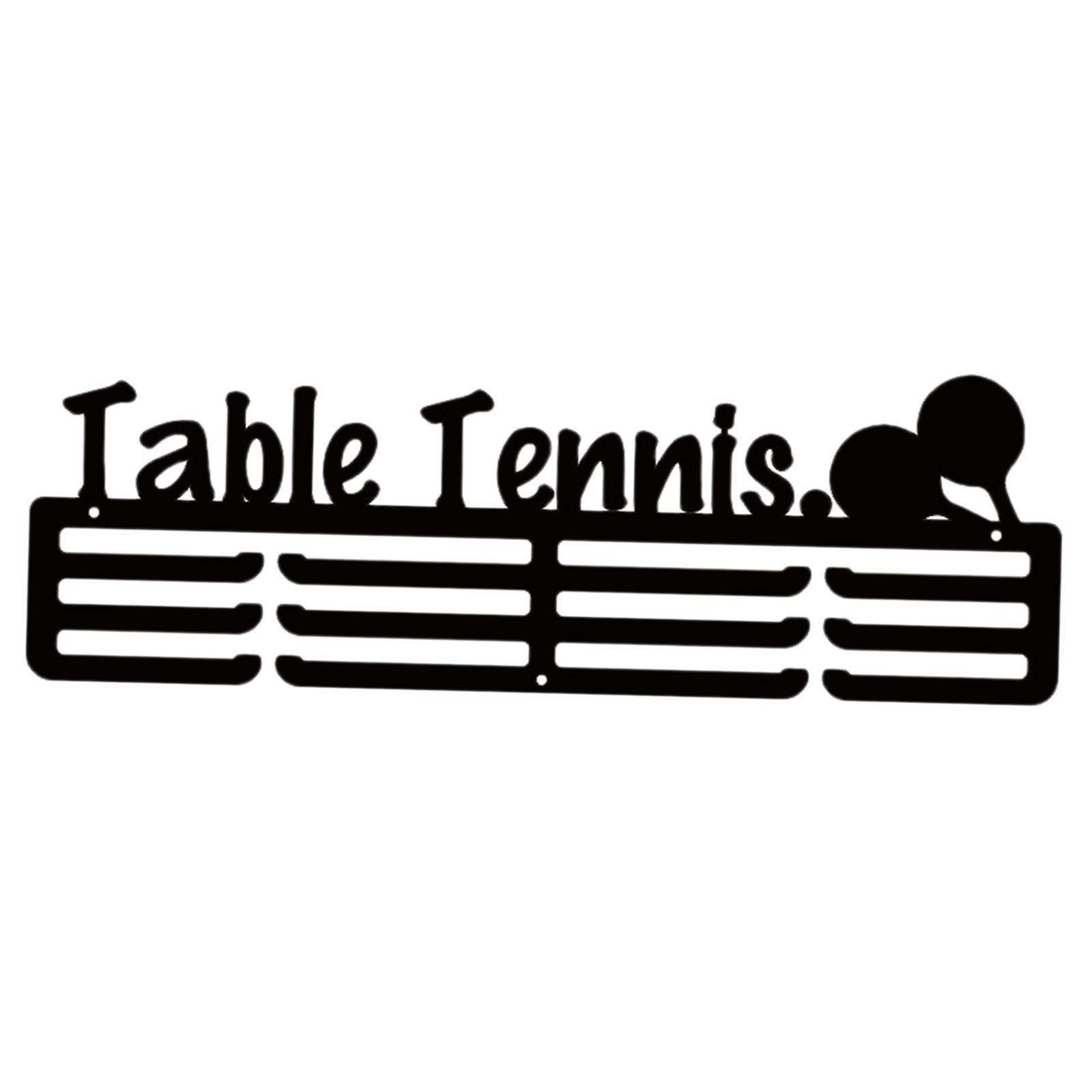 Bothyi - Soporte De Exhibición De Medallas Estante De Exhibición De Medallas De Esgrima Percha De Exhibición De Medallas De Hierro Estante De Exhibición De Medallas De Tenis De Mesa