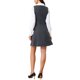 thumbnail image 3 of INSPIRE CHIC Vestido Pichi para Mujer A-Line Doble Botonadura Peto Tirantes S Gris Oscuro, 3 of 6